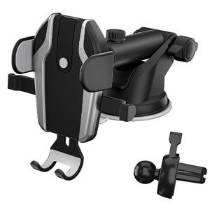 Cell Phone Holder for Car 3 in 1 Mount Dashboard, Air Vent, Windshield